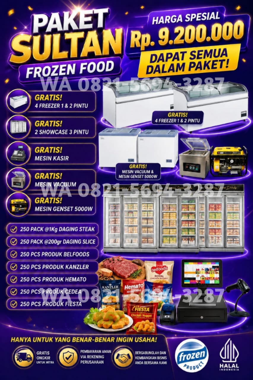 Paket Sultan Rp 9.200.000